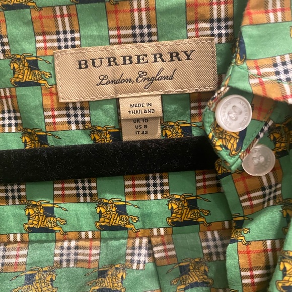 Burberry button down blouse - Picture 2 of 5